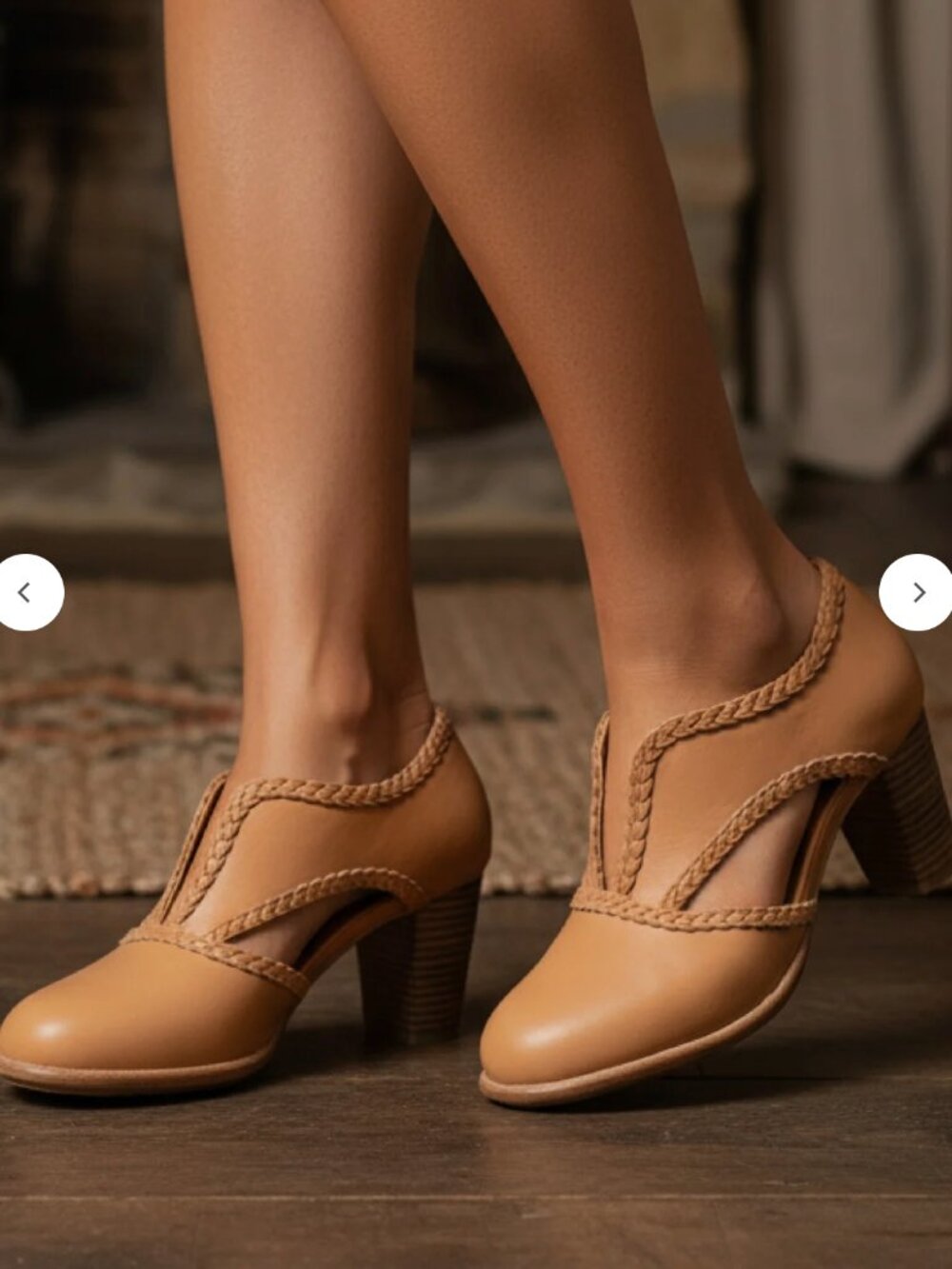 Bali ELF Spirit Walker Leather Heel Booties